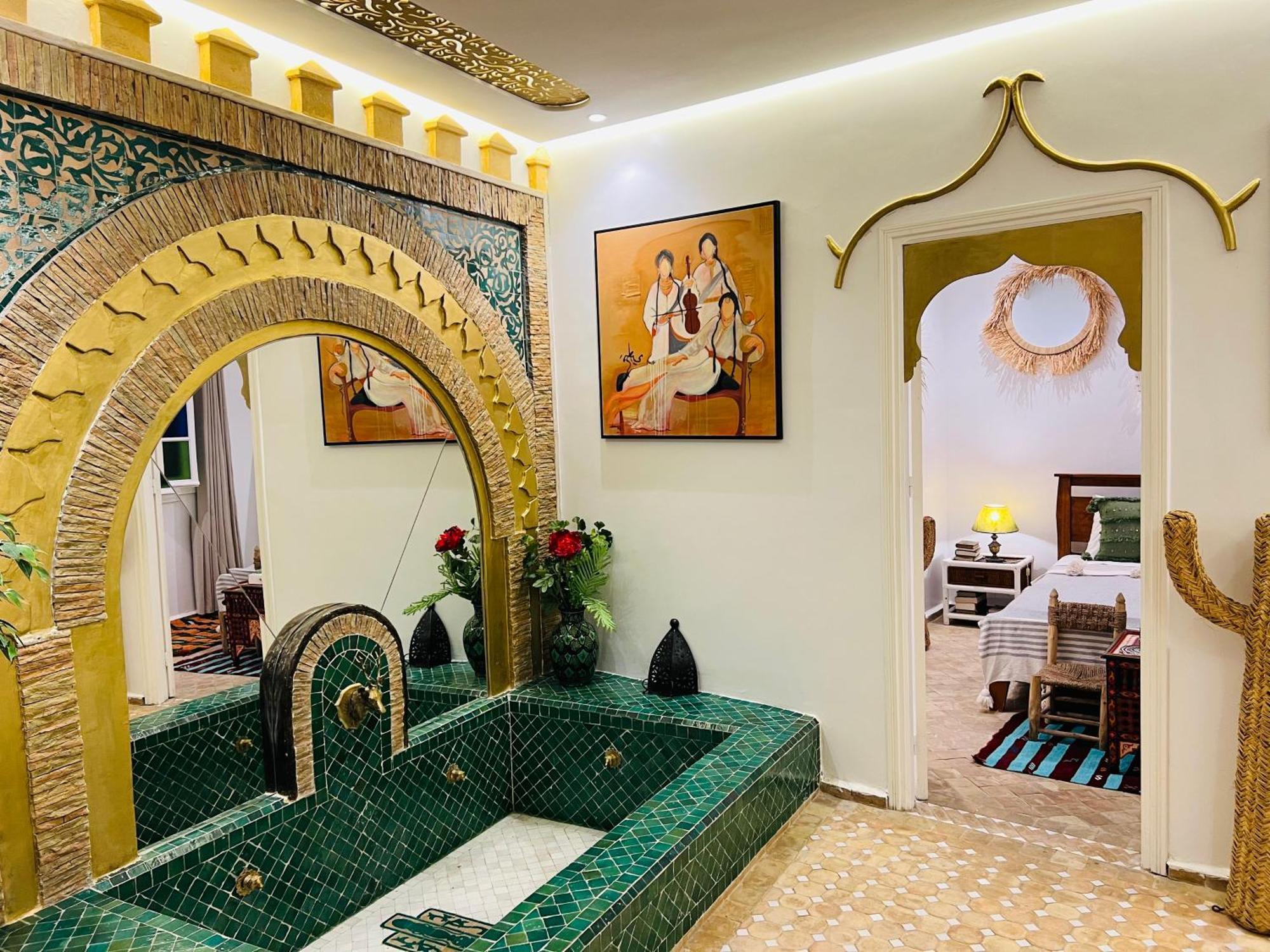 Art Riad Au Bord De La Mer 2 El Jadida Buitenkant foto