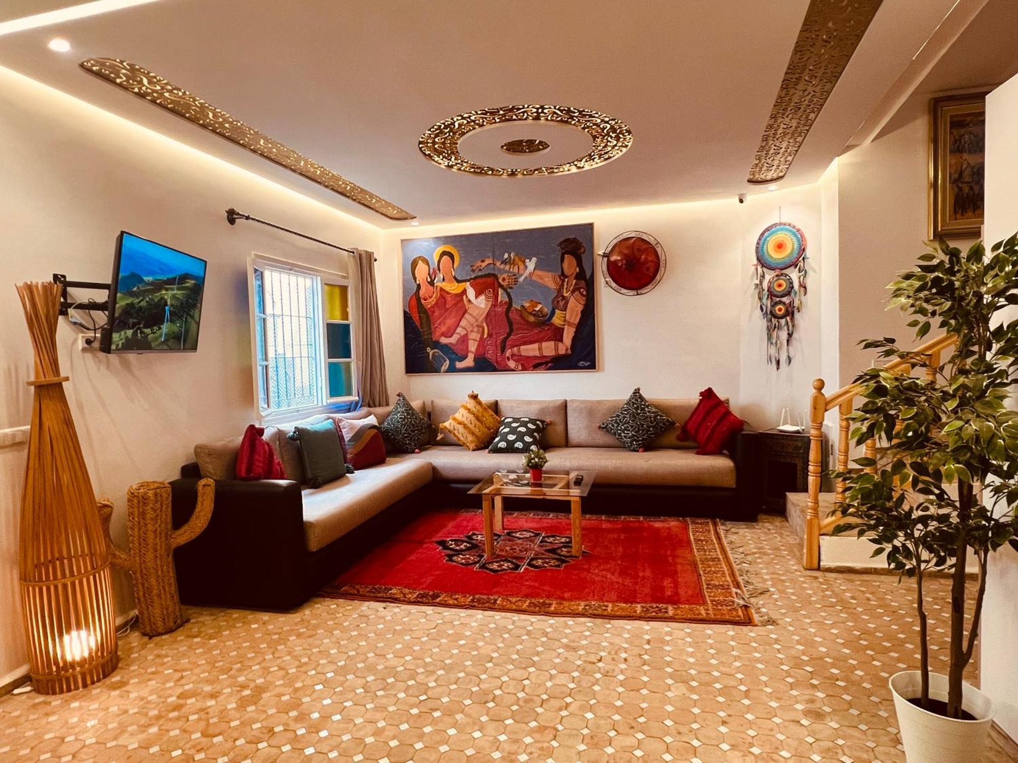 Art Riad Au Bord De La Mer 2 El Jadida Buitenkant foto