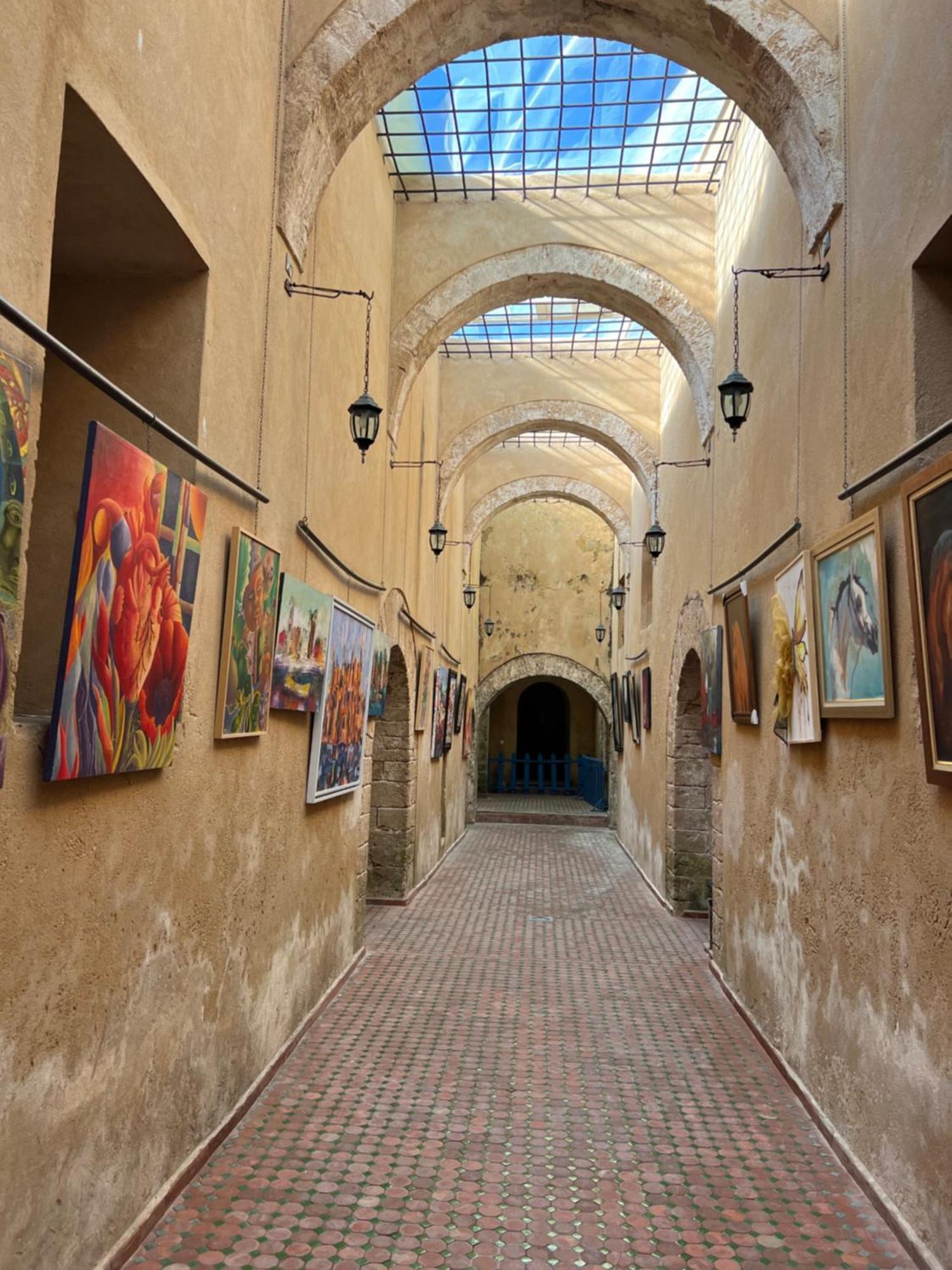 Art Riad Au Bord De La Mer 2 El Jadida Buitenkant foto